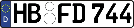 HB-FD744