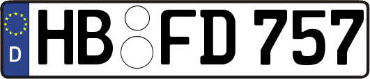 HB-FD757