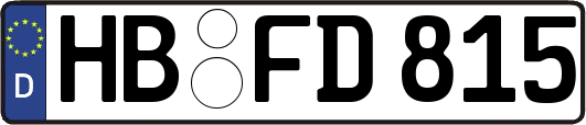 HB-FD815