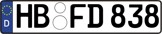 HB-FD838
