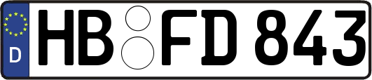 HB-FD843