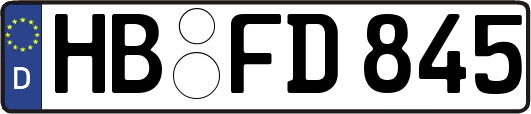 HB-FD845