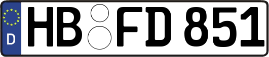 HB-FD851