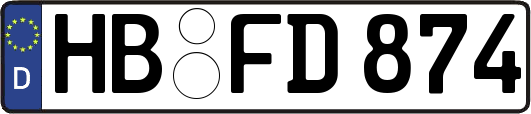 HB-FD874