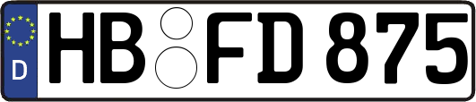 HB-FD875