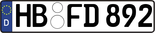 HB-FD892