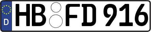 HB-FD916