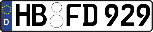 HB-FD929