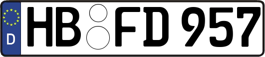 HB-FD957
