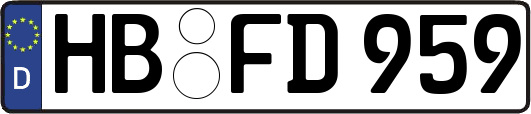 HB-FD959