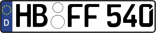 HB-FF540