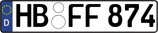 HB-FF874