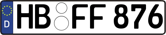 HB-FF876