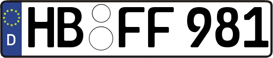 HB-FF981