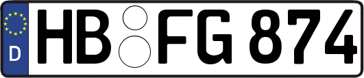 HB-FG874