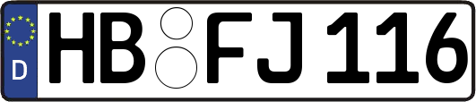 HB-FJ116