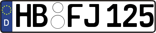 HB-FJ125