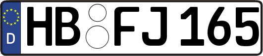 HB-FJ165