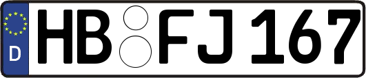 HB-FJ167