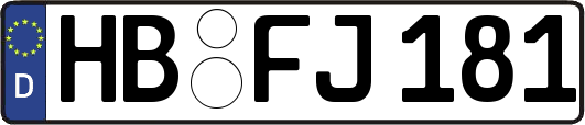 HB-FJ181