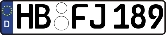 HB-FJ189