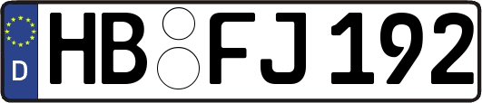 HB-FJ192