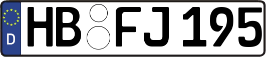 HB-FJ195