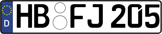 HB-FJ205
