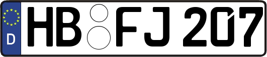 HB-FJ207