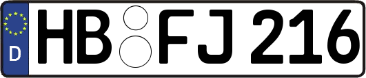 HB-FJ216