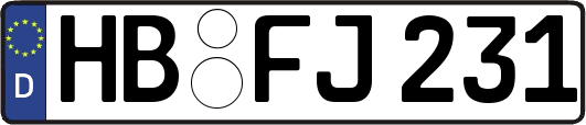HB-FJ231