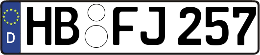 HB-FJ257