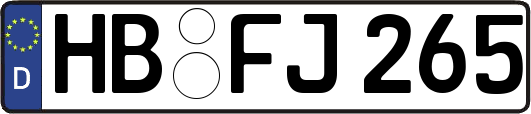 HB-FJ265