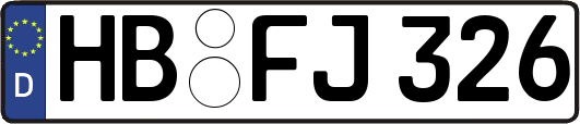 HB-FJ326