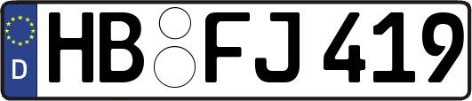 HB-FJ419