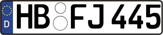 HB-FJ445