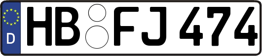 HB-FJ474