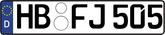 HB-FJ505