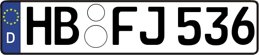 HB-FJ536