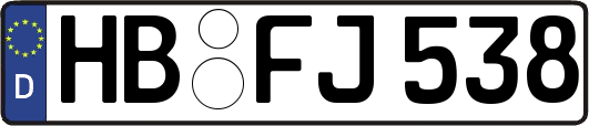 HB-FJ538