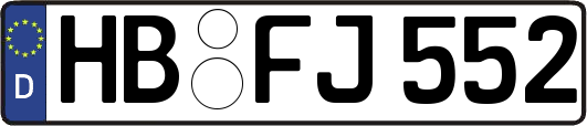 HB-FJ552
