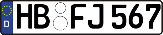 HB-FJ567