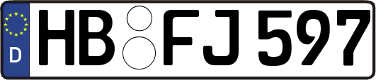 HB-FJ597