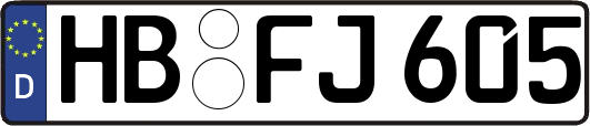 HB-FJ605