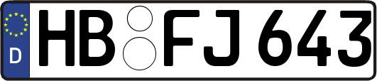 HB-FJ643