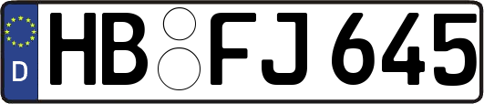 HB-FJ645