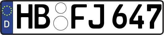 HB-FJ647
