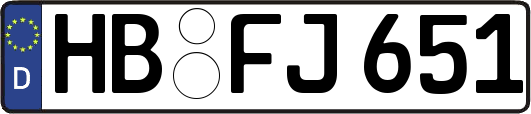 HB-FJ651