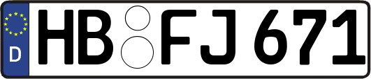 HB-FJ671