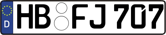 HB-FJ707